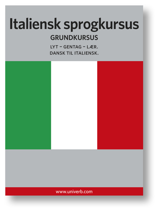 Title details for Italiensk sprogkursus by Ann-Charlotte Wennerholm - Wait list